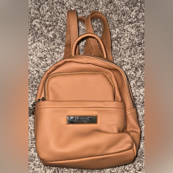 Kenneth Cole Reaction Camel Mini Backpack - Picture 1 of 10